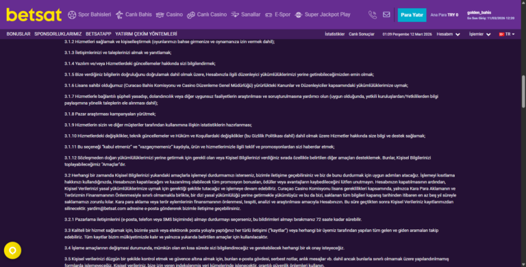 Betsat Deneme Bonusu