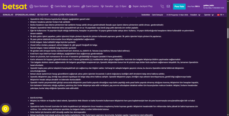 Betsat Güvenilir Bahis