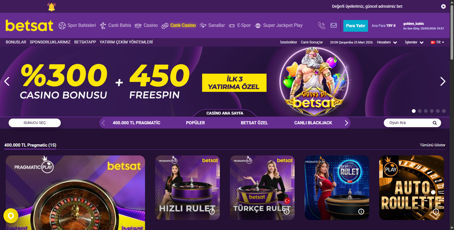 Betsat Canlı Casino