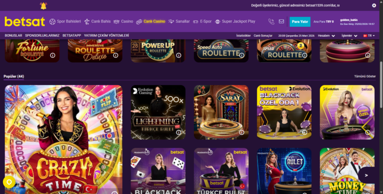 Betsat Havale ile Yatırım ve Bonus