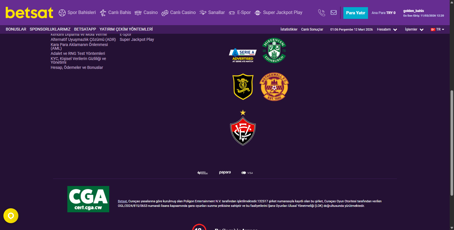 Betsat Oyun Çeşitliliği